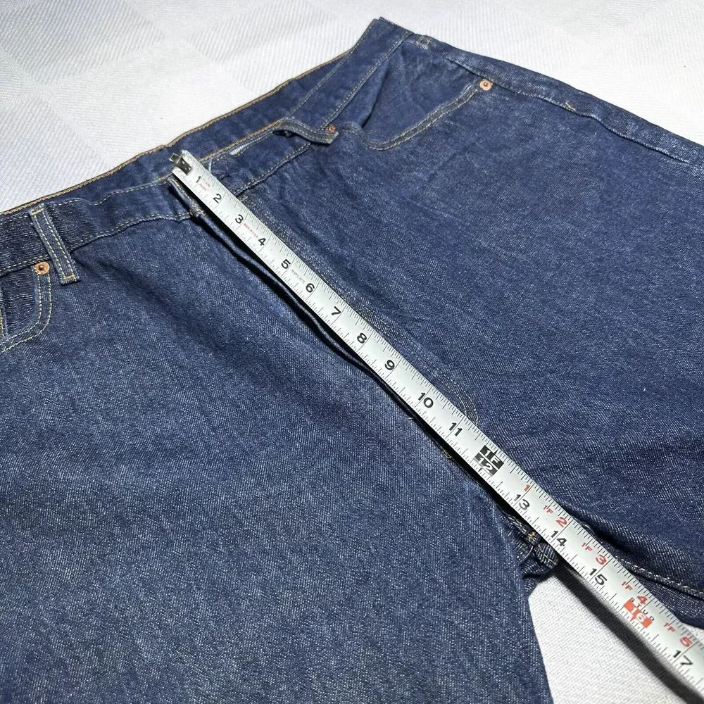 NEW Levi's 501‎ Straight Leg Button Fly Dark Wash Denim Jeans Men's 41x34** NWT